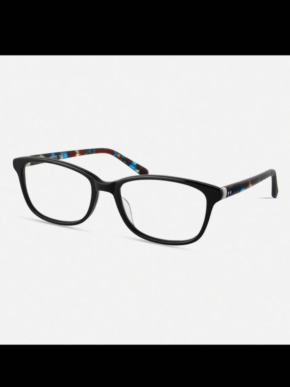 MODO 6523 Black Eyeglasses Frames 51-17-42mm w Case and Microfiber Cloth NEW!